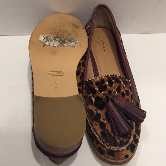Coach Leopard Loafers - Picture 7 of 7